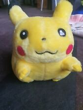 Rare Vintage Tomy Nintendo Pokemon Fat Pikachu Plush 26 cms tall picture