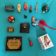 Vintage Collectible Lot- Small Tins, Toys, Whistle, Cards, More.... picture