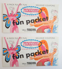 Club Primadonna Reno Fun Packets Valuable Coupons Travel Souvenir Heart Downtown picture