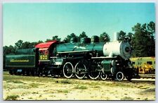 Postcard Train Texas State Railroad Locomotive #500 AQ39 picture