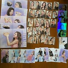 itzy checkmate official photocard special card poster postcard set picture