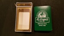 C2 VINTAGE PLAYING CARDS - McGregor TRUCKING CO., servicing  IOWA 1896  picture