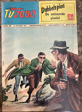 TV2000 Double Agent The Kidnapped Pianist #39 Dutch 1968 Comic Magazine picture