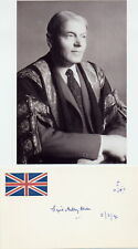 British Physician & Geneticist CYRIL A CLARKE Autographed Card from 1996  picture