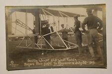 Real Photo Postcard Orville Wright and Lieut Foulois July 30 1909 by CM Cramer picture