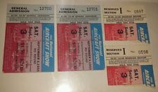 1955 National Air Show Philadelphia Full Ticket & Stub LOT OF 4 WITH 2 COMPLETE picture