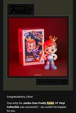 Jumbo Chan Freddy Funko 14'' Vinyl Collectible - Confirmed Order - Fast Shipping picture