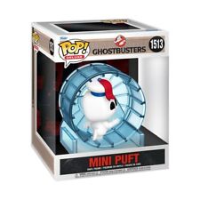 Ghostbusters Mini Puft in Wheel Funko Pop Deluxe + PROTECTIVE CASE picture