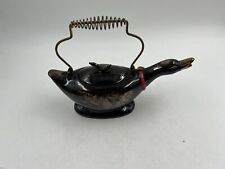 Pre-Owned Ceramic Vintage 5.5in Fall Duck Teapot DD02B28002 picture