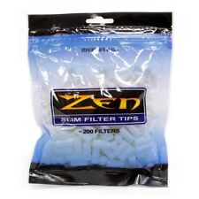 Zen Slim Cigarette Filter Tip Resealable Bag 400 pcs (2 bags) picture