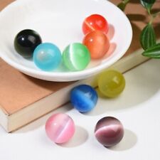 5pc Wholesale mixed Cat's eye Ball Quartz Crystal Sphere Gem Healing 20mm picture