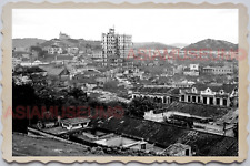 40's MACAU MACAO GUIA HILL HARBOR TAIPA COLOGNE VIEW Vintage Photo 澳门旧照片 27586 picture