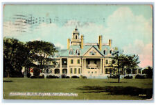 1911 Front View of H.H. Rogers Residence Fairhaven Massachusetts MA Postcard picture