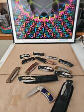 Lot of (14) assorted Vintage folding pocket knives Estate Sale Find Rares T8#168 picture