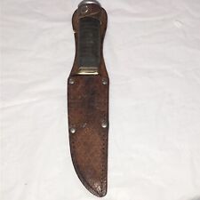 BLACK HAWK GERMAN VINTAGE KNIFE & Leather Sheath picture