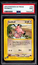 PSA 9 Snubbull 2003 Pokemon Card 101/144 Skyridge picture