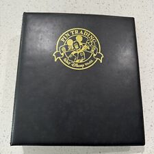 Official Disney Pin Trading 3 RING Binder Case Mickey Mouse 10 Pages READ DESC picture