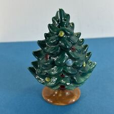 VERY RARE CHRISTMAS TREES Salt Or Pepper Shaker 1 Decor Some Wear Japan 3340 picture