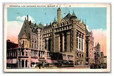 Prudential Life Insurance Building, Newark, NJ ~ Street cars trolly picture