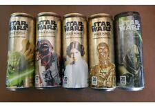 RARE Lot of 5 Star Wars Space Punch UNOPENED Collectors Limited Edition Cans picture