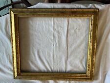 Arts & Crafts Newcomb Macklin Type Carved Gold Gilt Wood Picture Frame picture