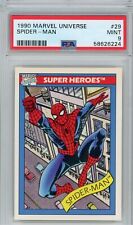 1990 Marvel Universe 29 Spider-Man  PSA 9 picture