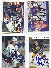 Mike Eagles Signed / Autographed Hockey Card Winnipeg Jets 1993 Premier picture