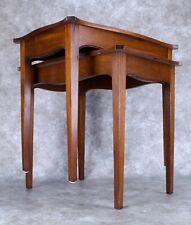 Vintage Kittinger Leather-Top Side Table RARE High-End Home Decor Buffalo N.Y. picture