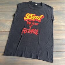 Vintage 95ynf Tampa Bay Rock Radio Station Promo Tank Top Black T-Shirt - Large picture