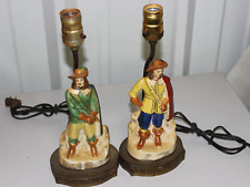 Vintage Leviton Musketeers Lamp Lot (2) - Tested - 13