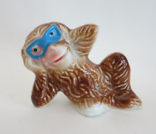 Monkey in Sunglasses Vintage Porcelain Animal Figurine Japan picture