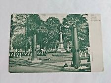 Vintage Postcard National Cemetary Springfield MO W/ Written Message #14968 picture