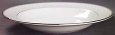 Waterford China Crosshaven Platinum Rimmed Soup Bowl 1942819 picture