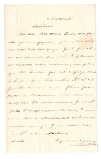 Agustín Argüelles 1776-1844 Signed Letter / Autographed Spanish Politician picture