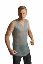 DGH® Aluminium Chain Mail Shirt, Medieval Butted Aluminum Chainmail Haubergeon F picture