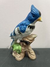 BLUE JAY Figurine BIRD Branch 6 1/2