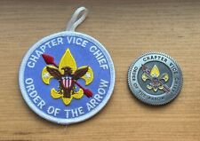 CHALLENGE COIN Plus PATCH Order Arrow Lodge Boy Scout Award CHAPTER VICE CHIEF picture