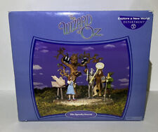 Dept 56 The Wizard Of Oz The Spooky Forest Sarecrow Dorothy Tinman Lion NIB picture