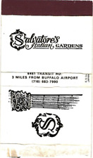 Salvatore's Italian Garden Restaurant Buffalo, New York Vintage Matchbook Cover picture