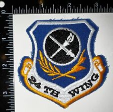 USAF US Air Force 24th Fighter Wing Patch picture