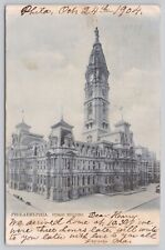 Public Building Philadelphia Pennsylvania PA Vintage Undivided Back Postcard picture