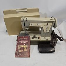 Vintage Singer Fashion Mate Sewing Machine Model 237 w/ Pedal Manual Case Works  picture