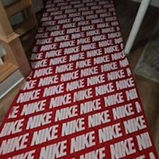 Rare Nike 12’ x 5’ vertical linen red and white canvas/display picture