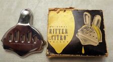 NOS Vtg Original Ritter Citro Lemon Lime Squeezer Barware Cocktail ~ NEW in Box picture