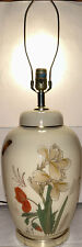 RARE VINTAGE Mid Century Hand Painted Chinese Table Lamp Esty Price $591 picture