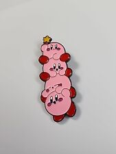Kirby Lapel Pin Pokemon Character Pink & Red Colors picture