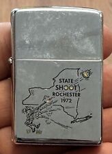 Vintage 1972 New York State Shoot Zippo Lighter picture