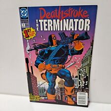 Deathstroke The Terminator #1 DC Comics Aug 91 VF/NM READ picture
