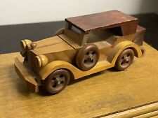 vintage wooden car tinker /jewelry box picture