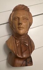 RARE Joseph Smith Olive Wood Artistic Hand Carved Figure Mormon Christian picture
